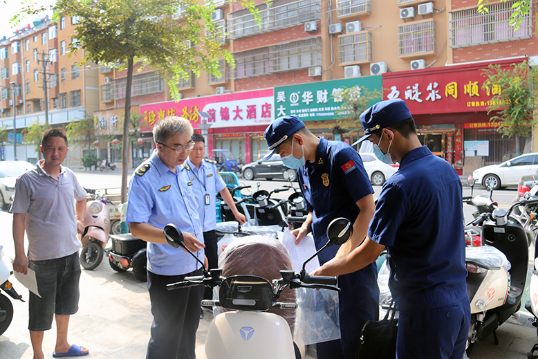 电动车消防安全专项检查行动
