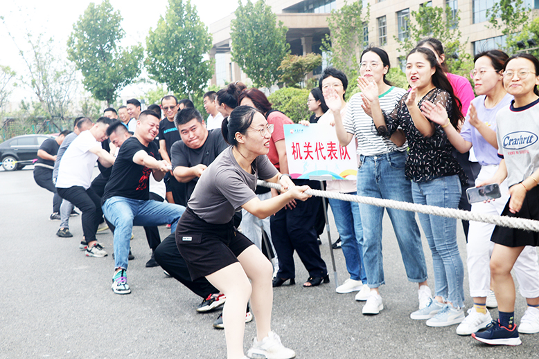 坎北街道举办首届农民运动会